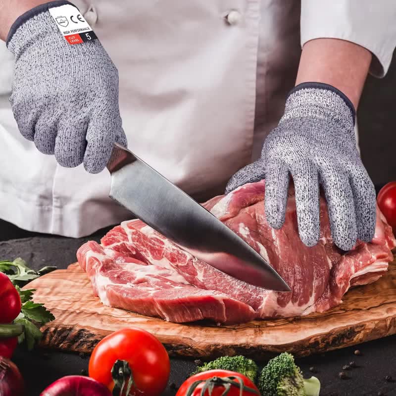 Worker Wear-Resisting Labor Protection Anti-Cutting Gloves - image 1