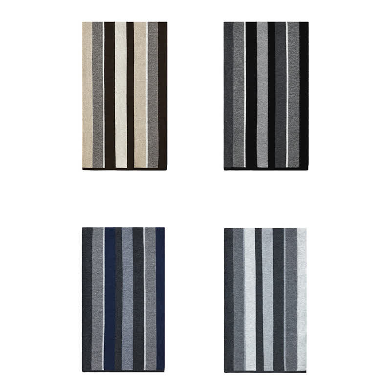 Men's Modern Professional Striped Business Scarf - image 2