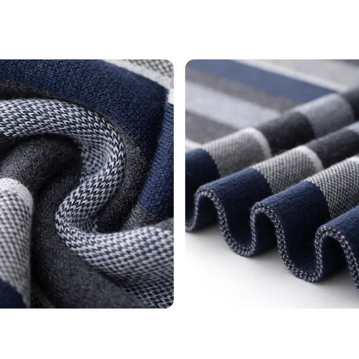 Men's Modern Professional Striped Business Scarf - image 4