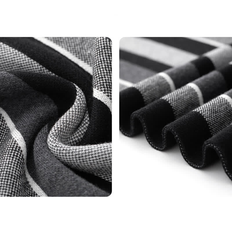 Men's Modern Professional Striped Business Scarf - image 8