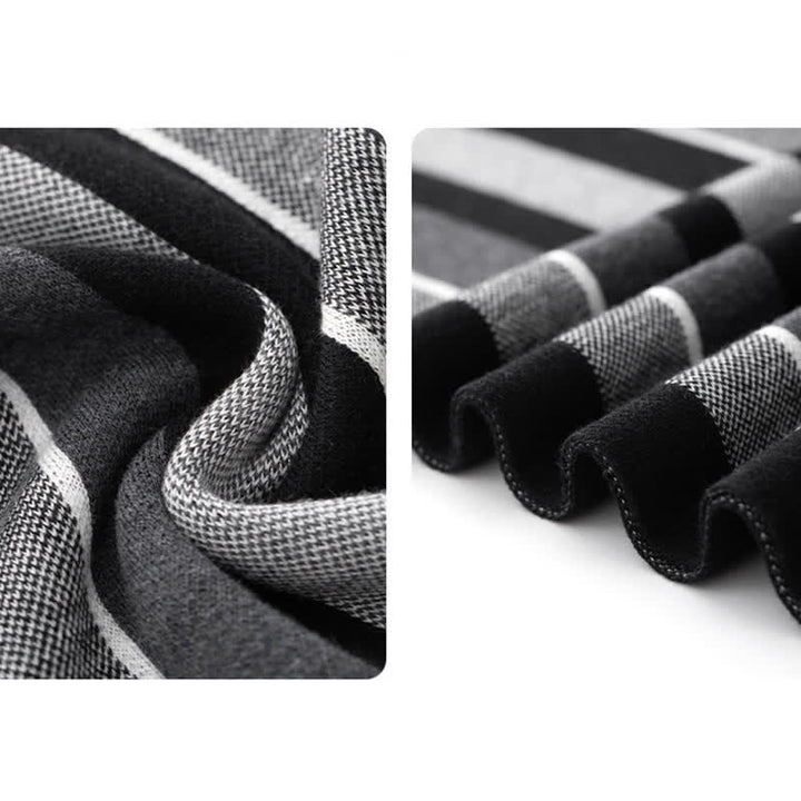 Men's Modern Professional Striped Business Scarf - image 8