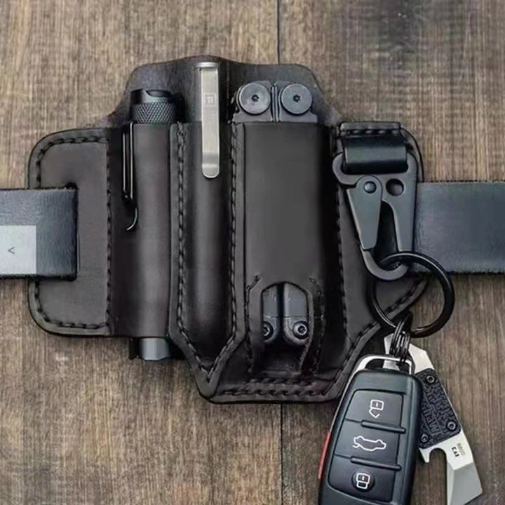 Outdoor Survival Tactical Wallet Leather Belt Bag - image 7