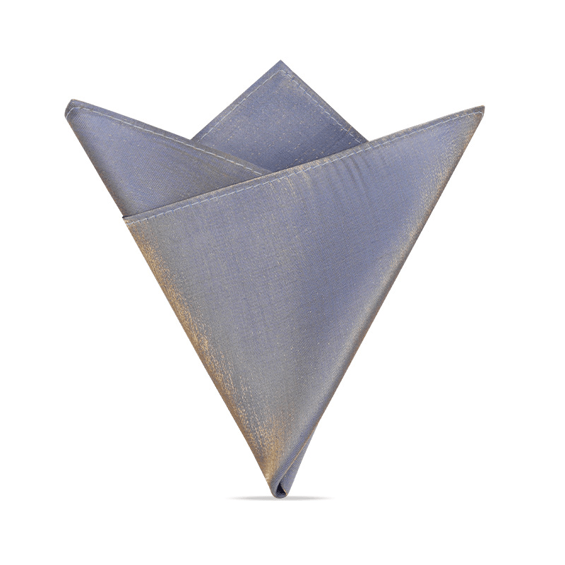 2Pcs Men's Solid Color Pocket Square Bow Tie - image 7