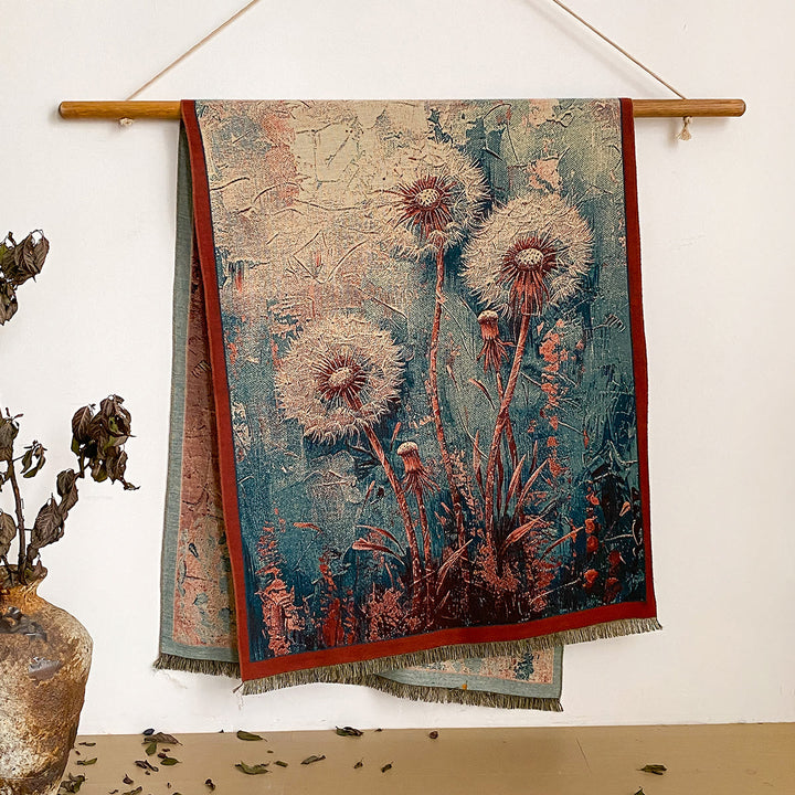 Women's Floral Print Fringed Shawl Scarf - Style #28 - image 28