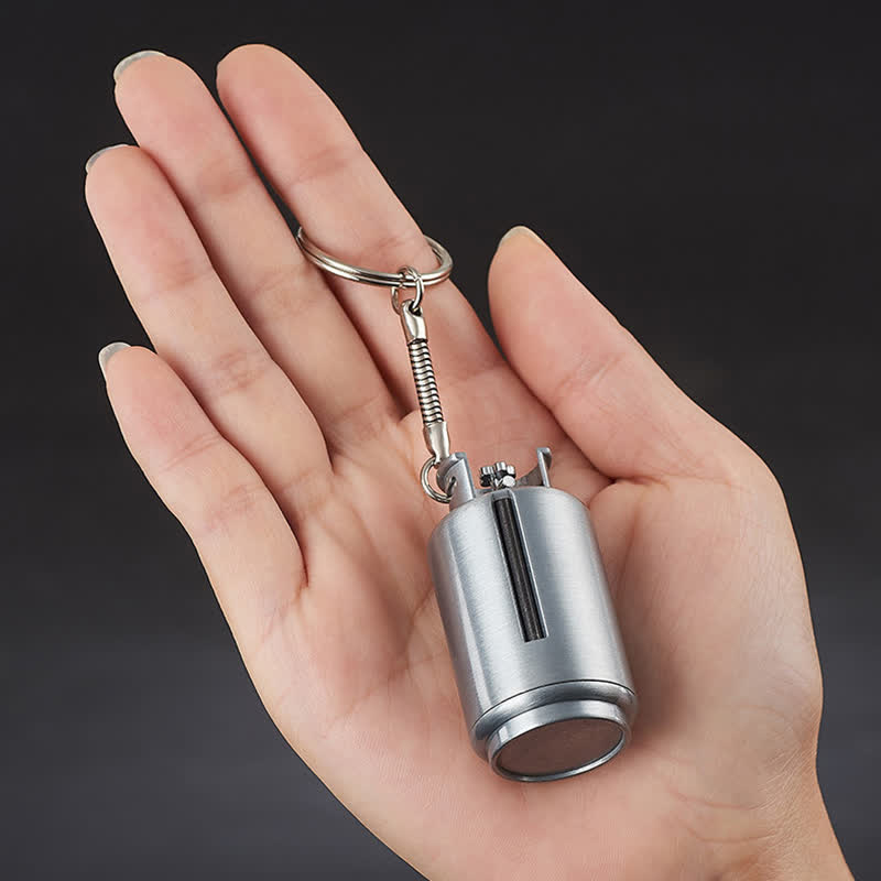 Gas Cylinder Extinguisher Matchstick Refillable Oil Lighter - image 1