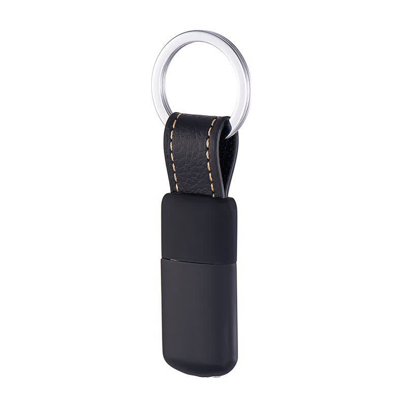 Mini Keychain Pocket-Sized Inflatable Butane Lighter - Black - image 6