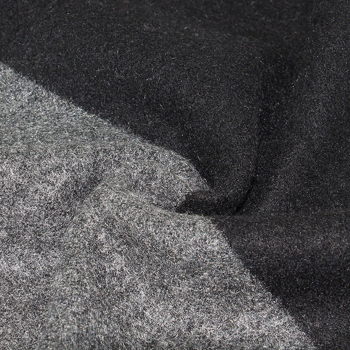 Men's Classic Striped Accent Warm Tassel Scarf - image 5