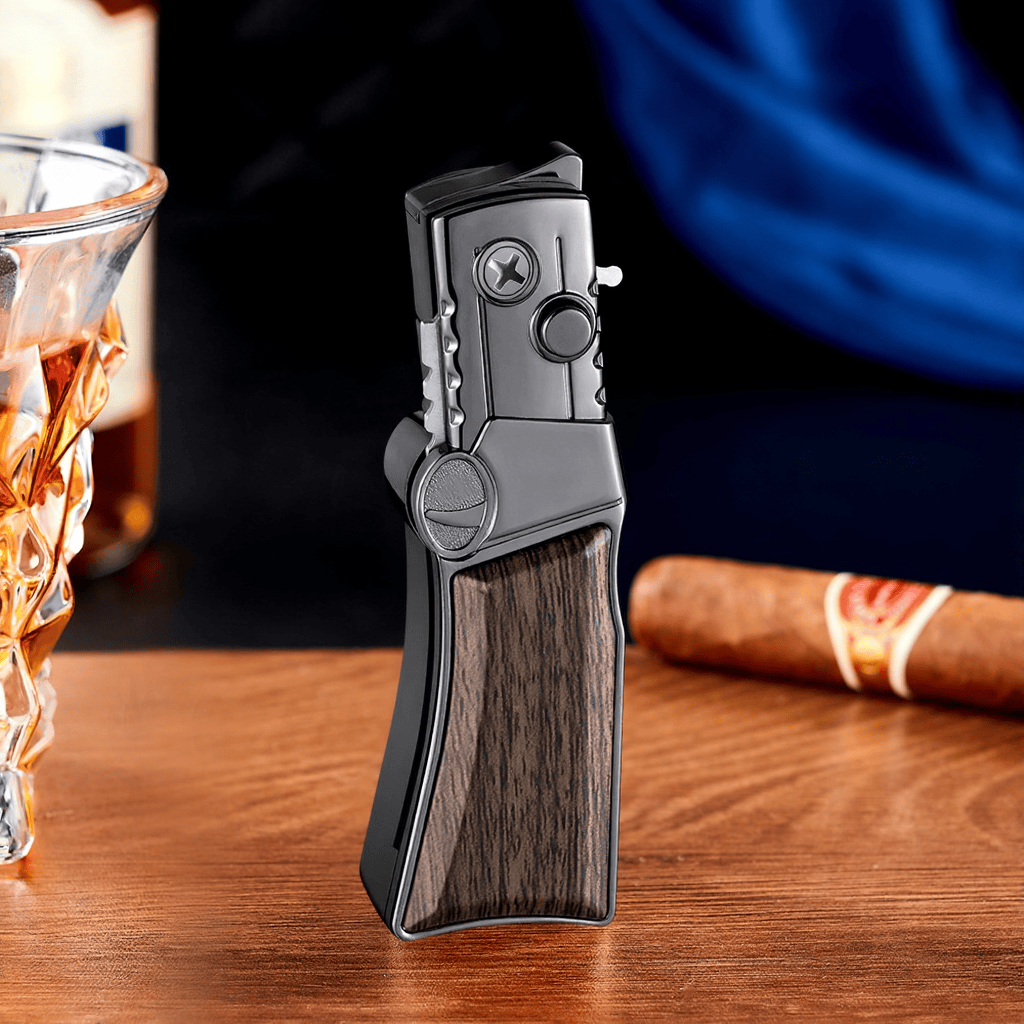 2 In 1 Portable Multifunctional Folding Knife Lighter - Style #4 - image 6