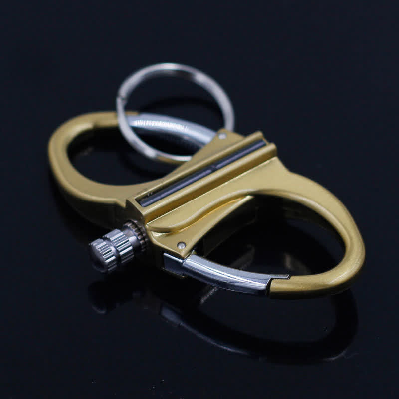 Dual Ring Keychain Matchstick Reusable Kerosene Lighter - image 8