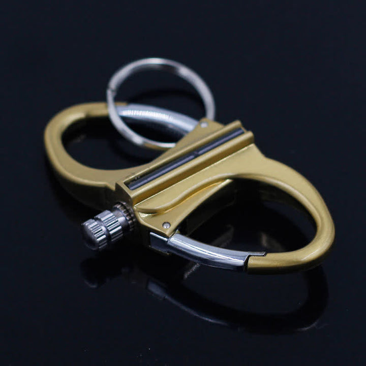 Dual Ring Keychain Matchstick Reusable Kerosene Lighter - image 8