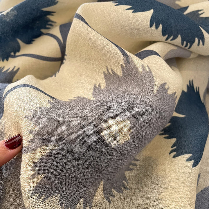 Women's Chic Floral Print Multi-Color Versatile Lightweight Scarf - image 3