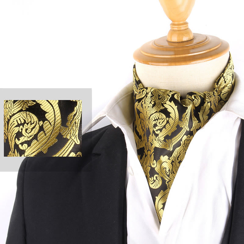 Men's British Retro Elegant Printed Cravat For Suit Shirt - Style #18 - image 20