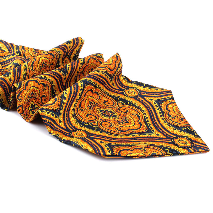 Men's British Retro Elegant Printed Cravat For Suit Shirt - image 3