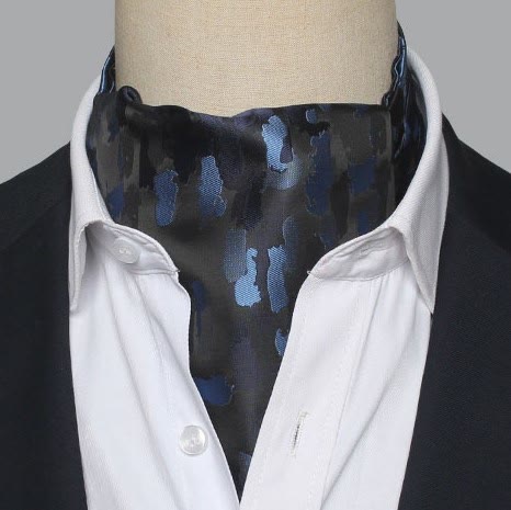 Men's Gorgeous Floral Patterned Suit Cravat - Style #18 - image 17