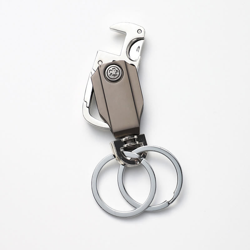 EDC-Tool Small Knife Bottle Opener Gyro Keychain - image 7
