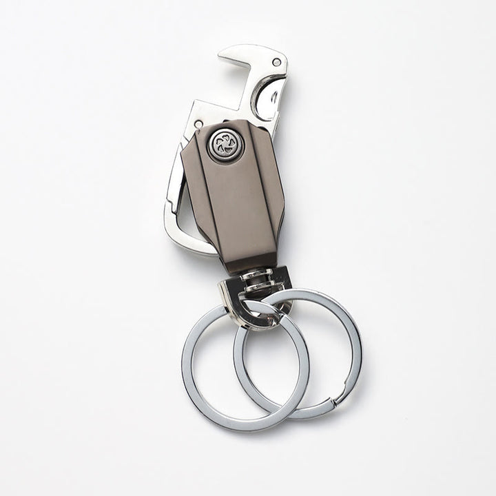 EDC-Tool Small Knife Bottle Opener Gyro Keychain - image 7