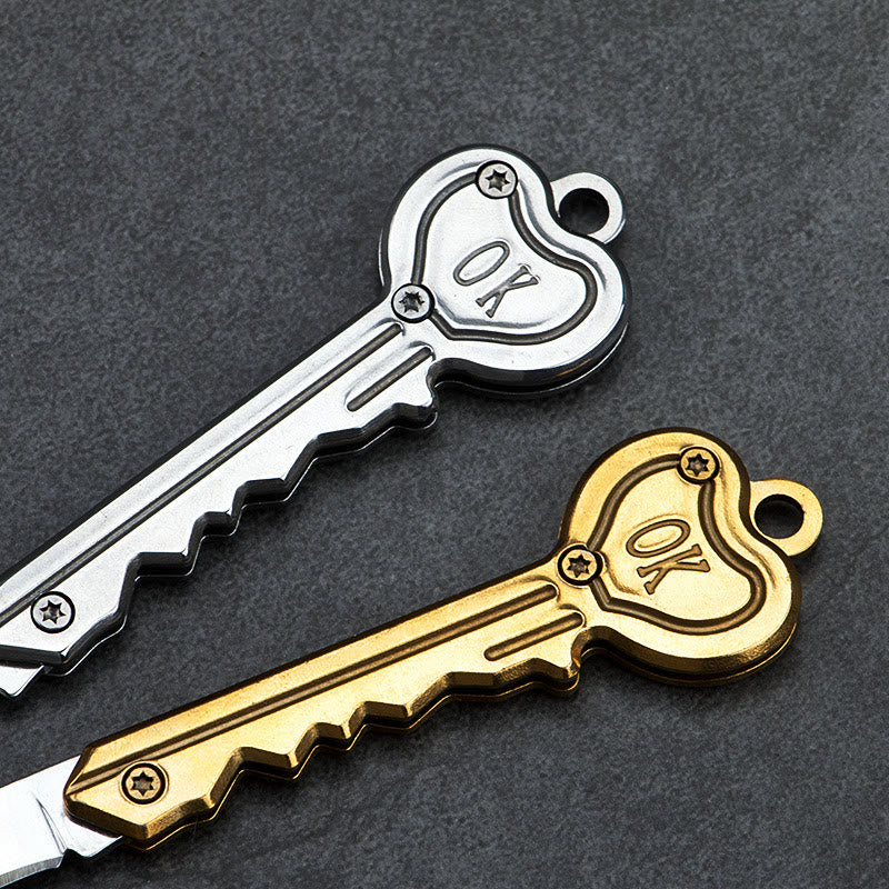 Colorful Love OK Folding Knife Outdoor EDC Tool - image 5