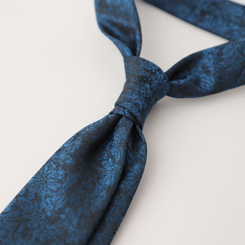 Men's Ornate Patterned Silk-Like Fabric Neckties - Style #14 - image 15
