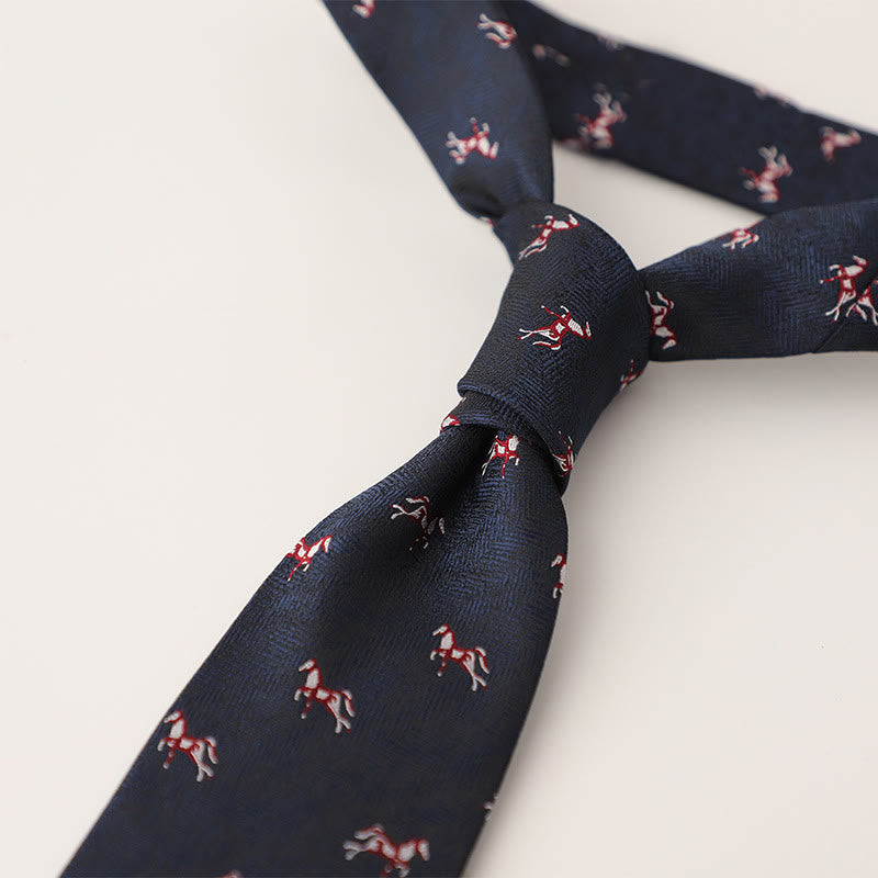 Men's Ornate Patterned Silk-Like Fabric Neckties - Style #27 - image 28