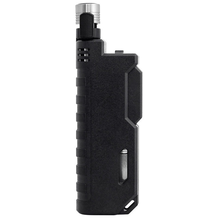 Retractable Handle Outdoor Inflatable Butane Lighter - Black - image 11