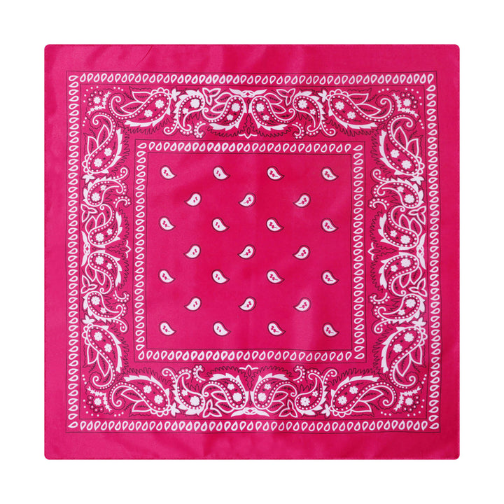 Paisley Cashew Print Pocket Square Brown Sailboat Buckle - Style #19 - image 20