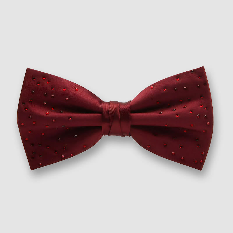 Vintage Creative Diamond Studded Formal Bow Tie - Style #10 - image 10