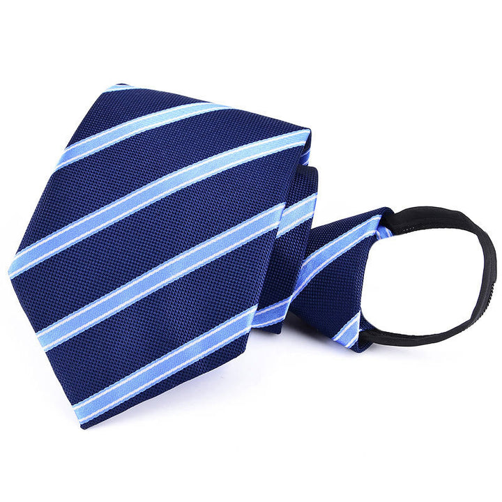 Men's Luxury Blue Sandstone Tie Clip Cufflinks Necktie Set - Style #6 - image 8