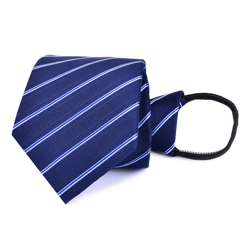 Men's Luxury Blue Sandstone Tie Clip Cufflinks Necktie Set - Style #7 - image 9