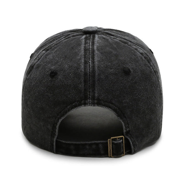 New Story Patch Embroidered Washed Cotton Baseball Cap - image 3