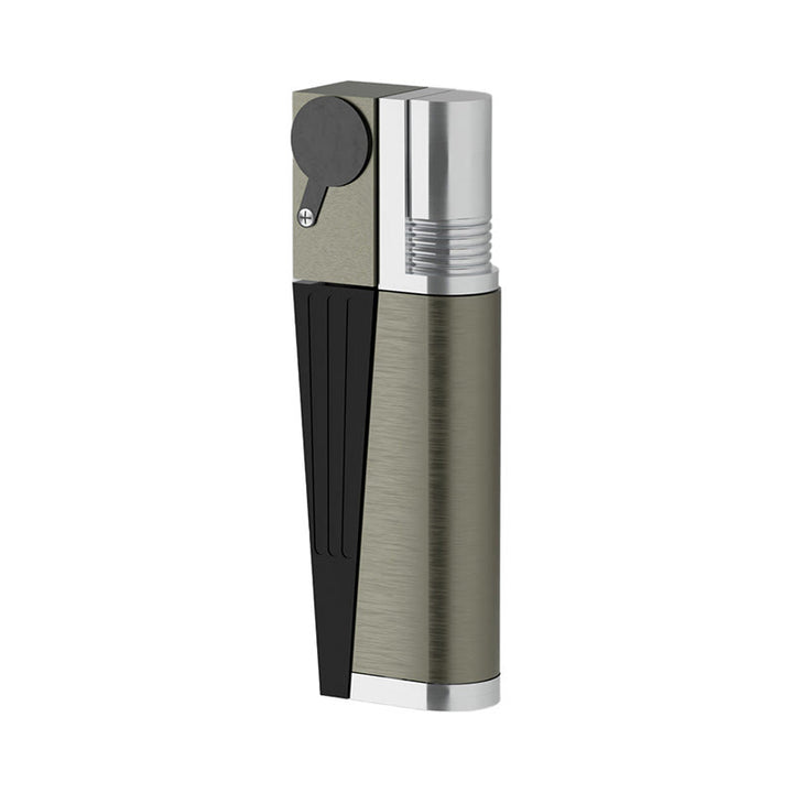 2-in-1 Creative Folding Pipe Butane Lighter - Black - image 1
