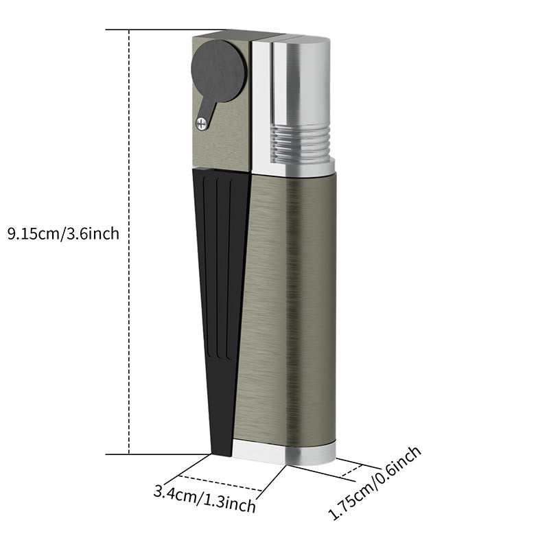 2-in-1 Creative Folding Pipe Butane Lighter - image 7