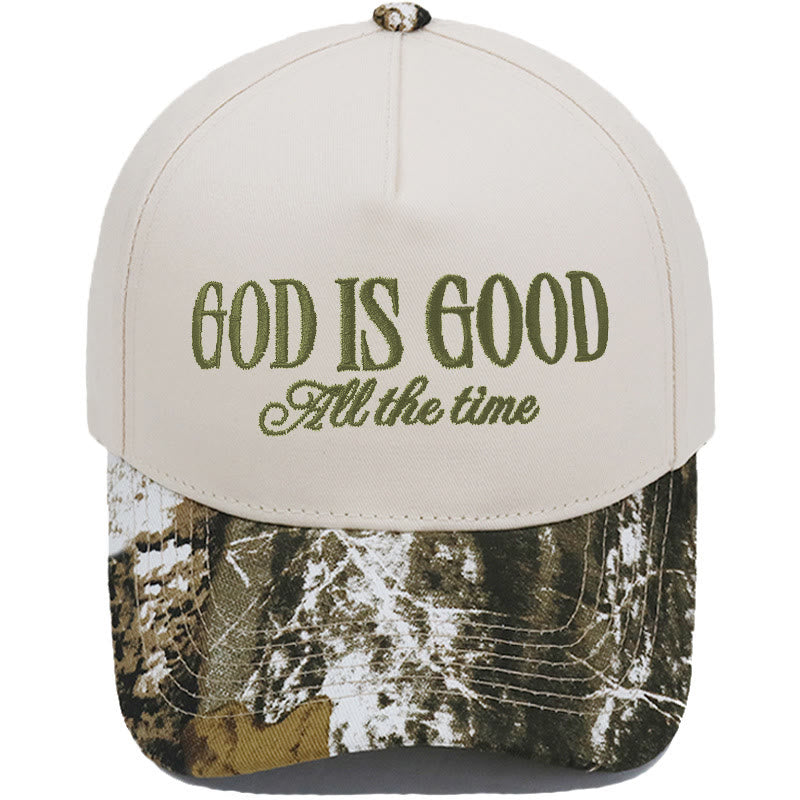 Classic Color Block Retro Style Daily Wear Baseball Cap - Camouflage - M (22"-22 7/8") - image 11
