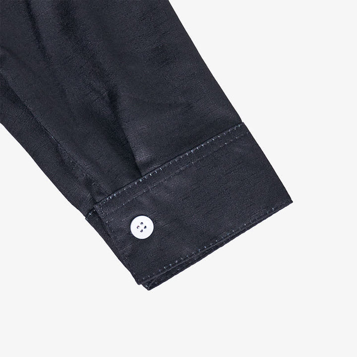 Men's Blue Southwestern Aztec 3D Printed Cowboy Shirt - image 7