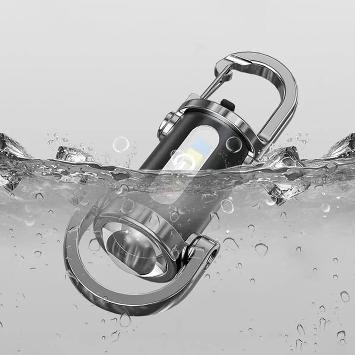 Multifunctional Waterproof Mini LED Flashlight Portable Keychain - image 1