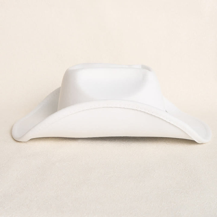 Men's Butterfly Chain Trim Cowboy Hat - image 3