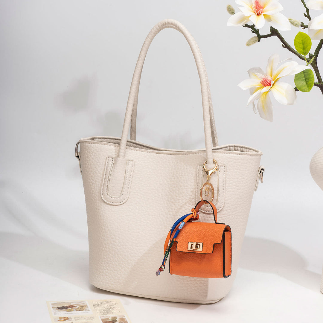 Creative Mini Handbag Style Purse Charm Keychain - image 16