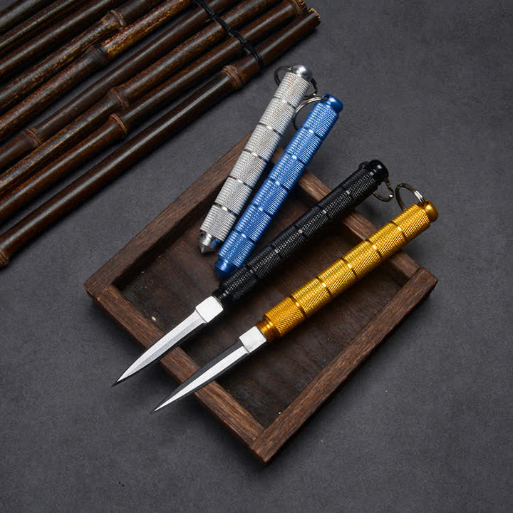 Hidden Blade & Glass Breaker Tactical Pen Knife EDC-Tool - image 0