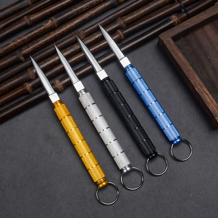 Hidden Blade & Glass Breaker Tactical Pen Knife EDC-Tool - image 6