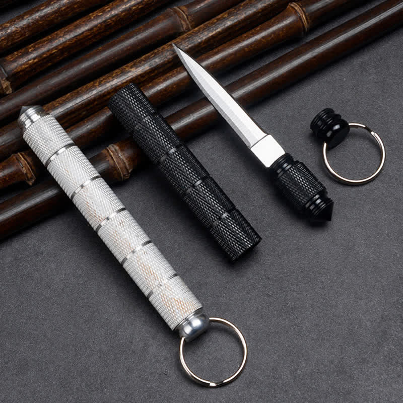 Hidden Blade & Glass Breaker Tactical Pen Knife EDC-Tool - image 1
