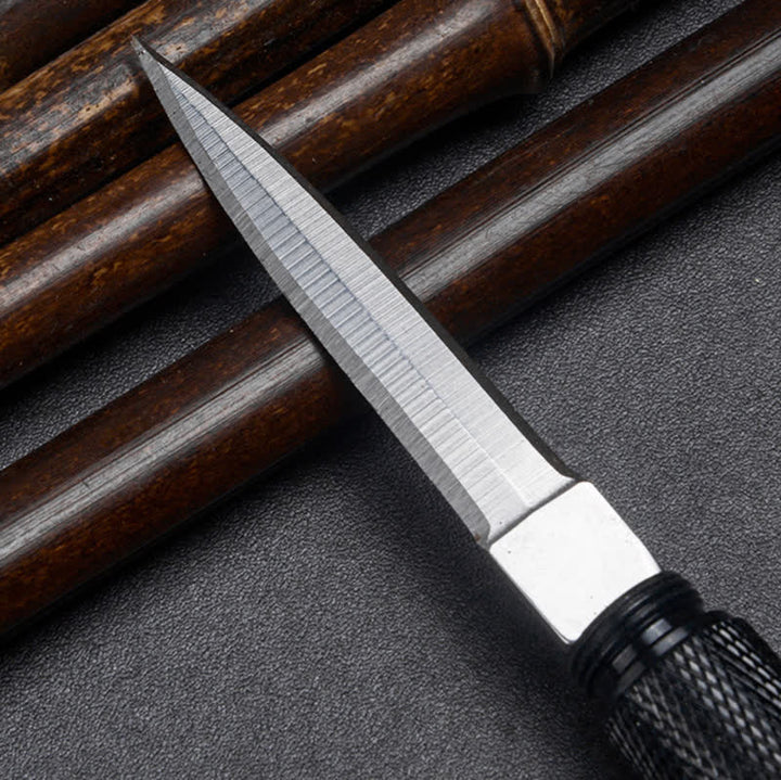 Hidden Blade & Glass Breaker Tactical Pen Knife EDC-Tool - image 4