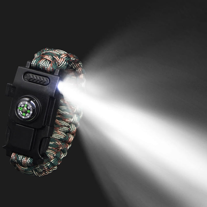 LED Light Emergency Rescue Paracord Survival Bracelet - image 15