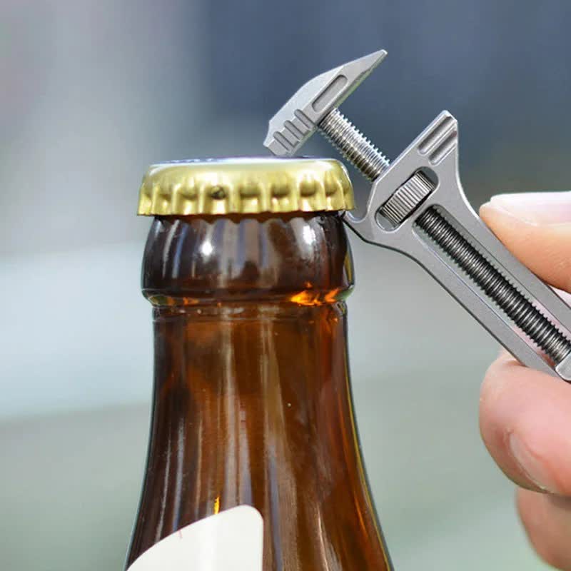 Tiny 4-in-1 Adjustable Wrench EDC Multi-Tool - image 5