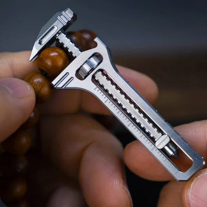 Tiny 4-in-1 Adjustable Wrench EDC Multi-Tool - image 7