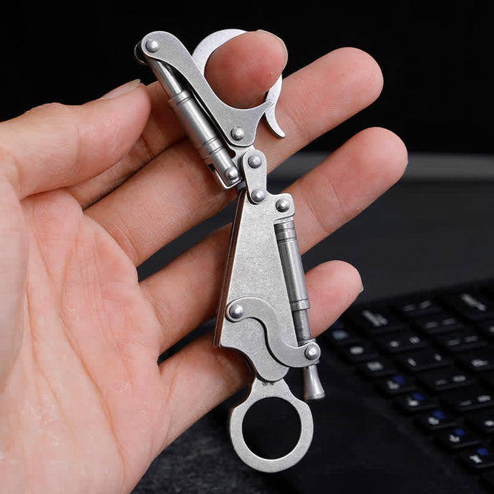 Ultra-Portable Removable Blade Knife EDC-Tool Keyring  - image 3