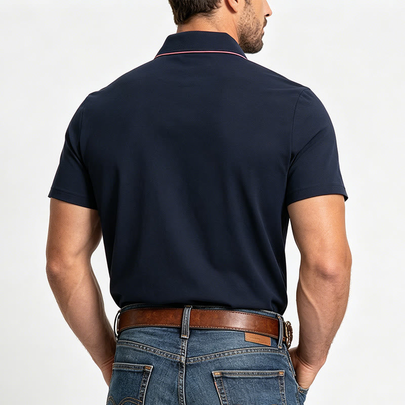 Men's Western Printed Short Sleeve Button Down Shirt - image 7
