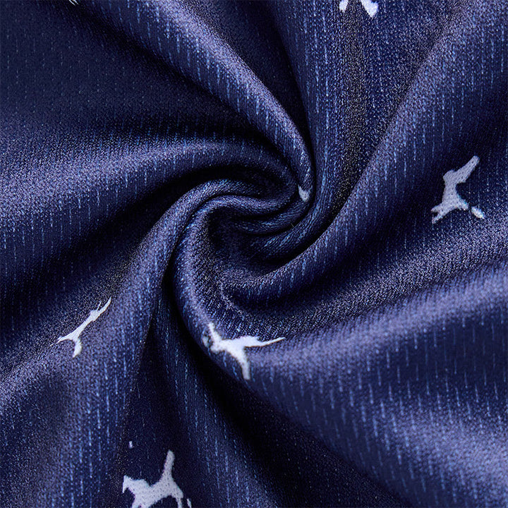 Men's All Over Print Short Sleeve Casual Polo Shirt - image 8
