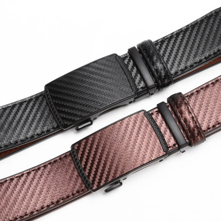 Men's Sleek Alloy Automatic Buckle Business Belt - image 10