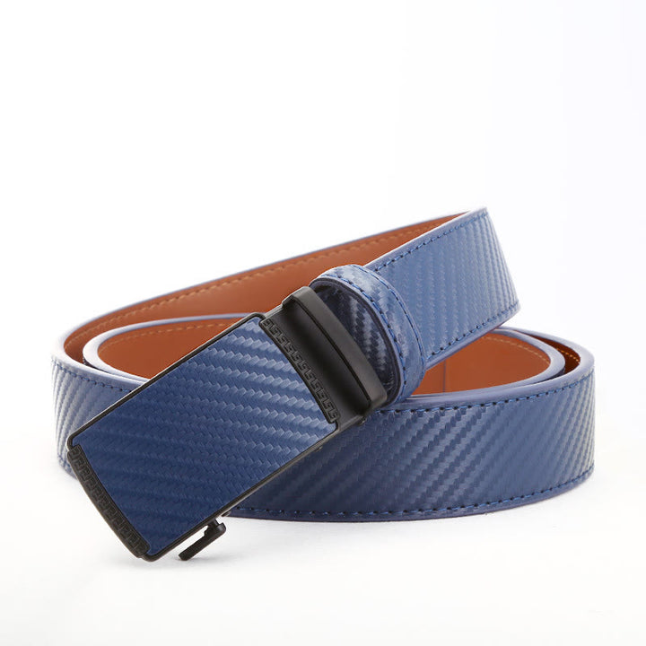 Men's Sleek Alloy Automatic Buckle Business Belt - image 8