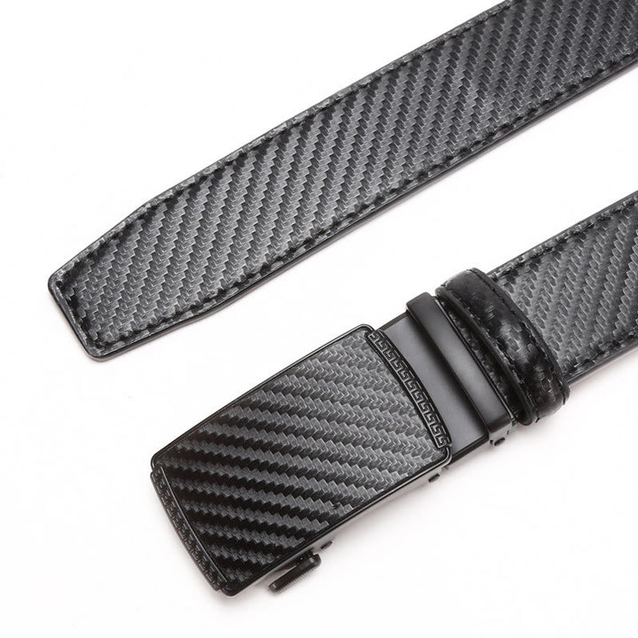 Men's Sleek Alloy Automatic Buckle Business Belt - image 11