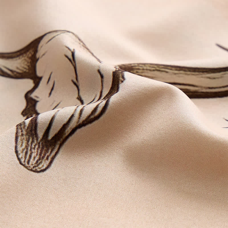 Men's Modern Retro Howdy Rodeo Bull Rider Print Shirt - image 6